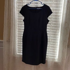 Calvin Klein structured heather grey dress. Size 12